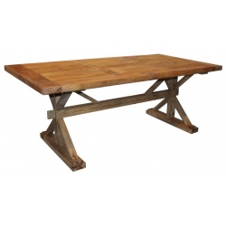 Table de repas rustique