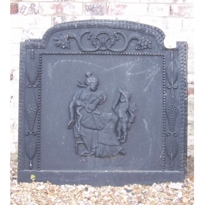 Plaque de cheminée