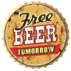 Capsule Murale "Free Beer"