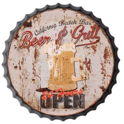 Capsule Murale "Beer & Grill"