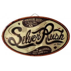 Plaque Ovale "Silvers rush"