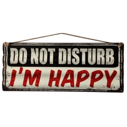 Plaque rectangulaire " Do not Disturb "