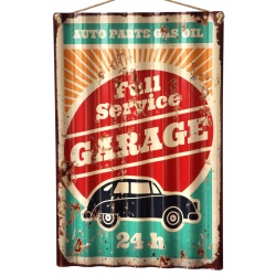 Plaque rectangulaire "Garage"