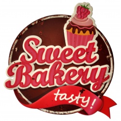 Plaque Mural "Sweet Bakery"