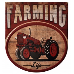 Plaque Mural "Farming"
