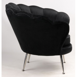 Fauteuils Fleur Noir