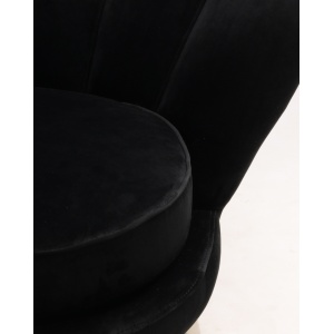 Fauteuils Fleur Noir