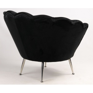 Fauteuils Fleur Noir