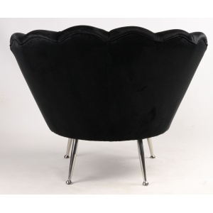 Fauteuils Fleur Noir