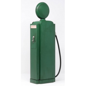 Pompe à essence vert/rouge