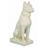 Statue chien boxer