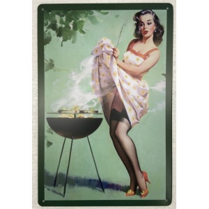 BBQ Pin Up