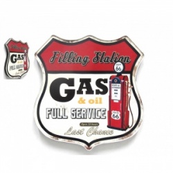 Plaque Murale Gas & Oil Full service