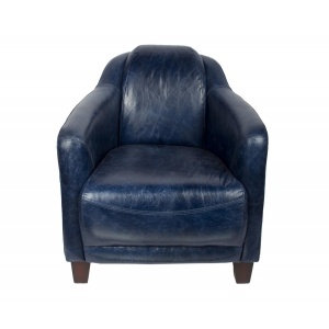 Le Fauteuil Gentleman Bleu