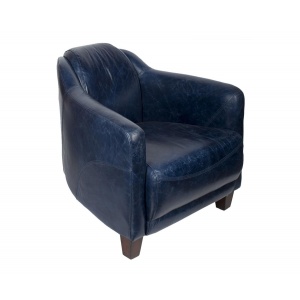 Le Fauteuil Gentleman Bleu