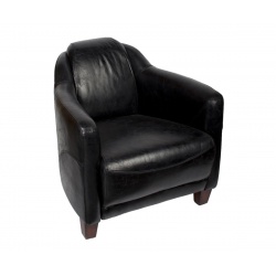 Le Fauteuil Gentleman Noir