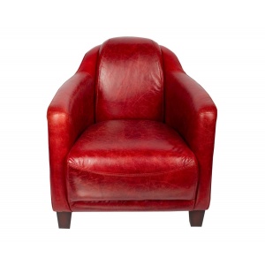 Le Fauteuil Gentleman Rouge