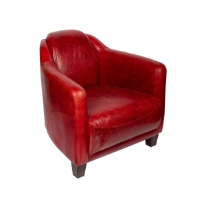 Le Fauteuil Gentleman Rouge