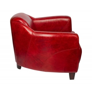 Le Fauteuil Gentleman Rouge